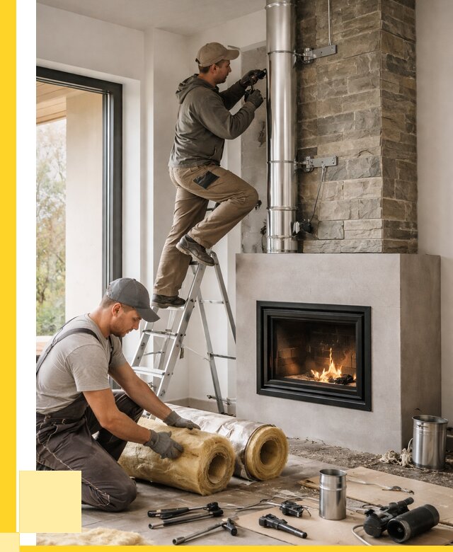 Монтаж дымоходов для каминов в Боре от 15585 р. ЭриданБор