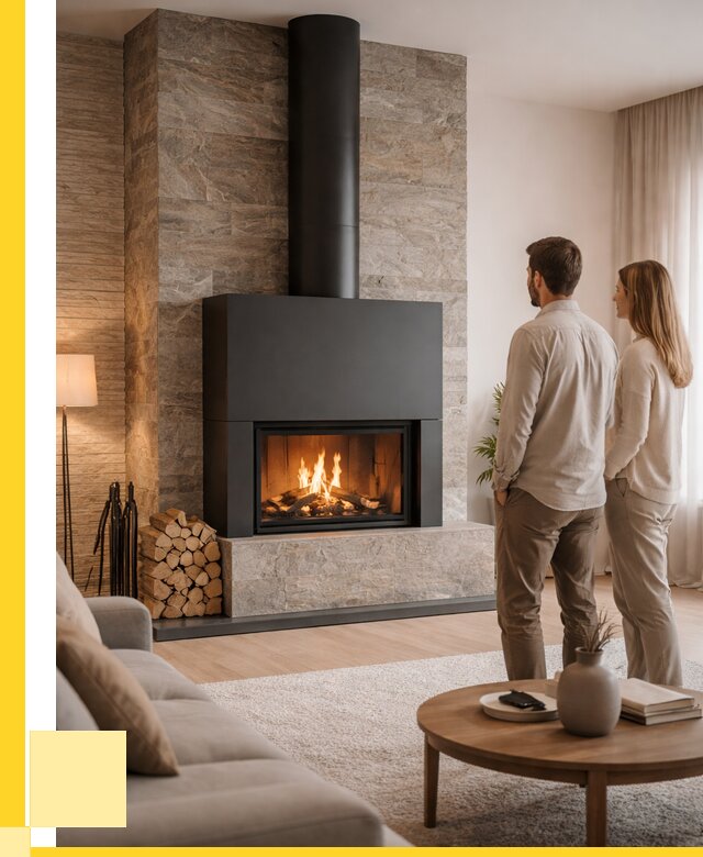 Закрытые камины под ключ в Боре от 124680 р., ЭриданБор