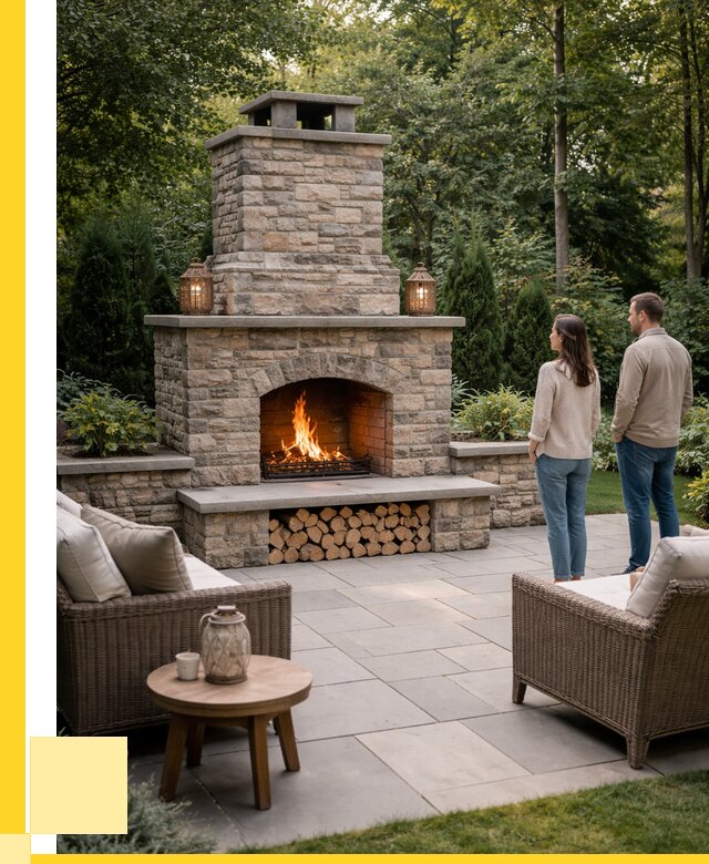 Уличные камины из кирпича в Боре от 155850 р. | ЭриданБор