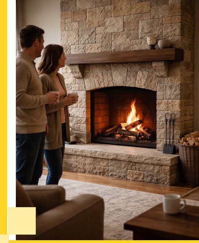 Каменные камины на заказ в Боре от 187020 р. | ЭриданБор