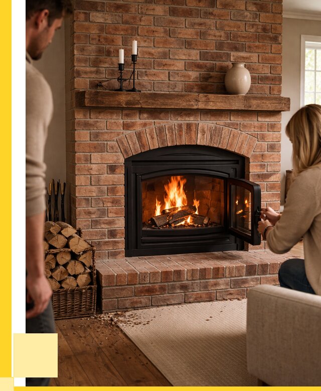 Кирпичные камины под ключ в Боре от 155850 р. | ЭриданБор