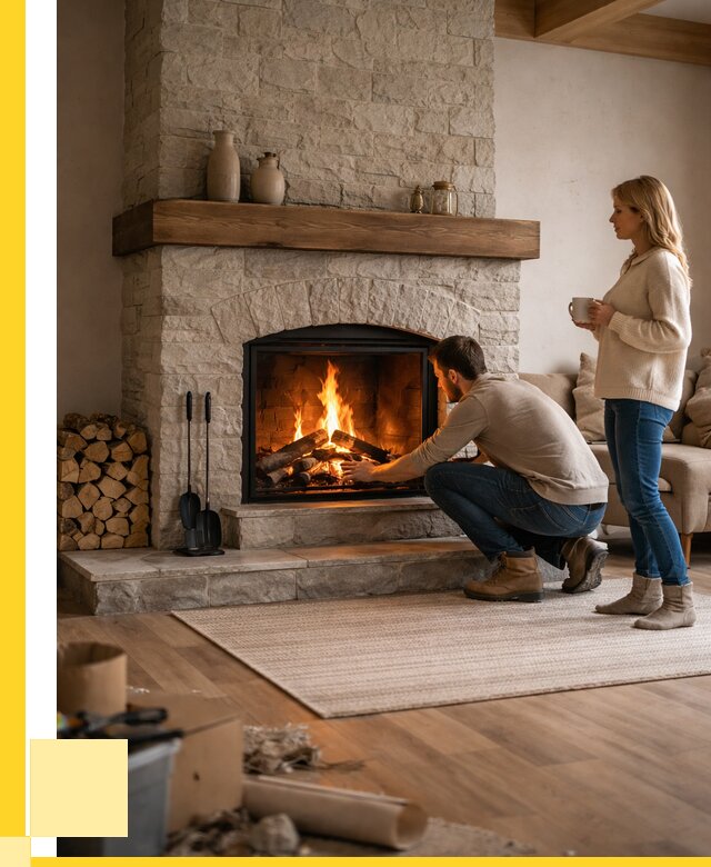 Камины для загородного дома в Боре от 363650 р., ЭриданБор