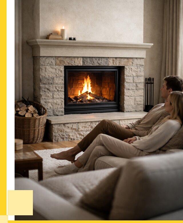 Камины в частном доме под ключ в Боре от 207800 р. | ЭриданБор