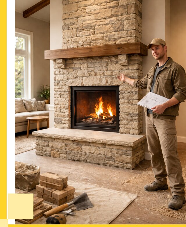 Камины под ключ в Боре от 187020 р. | ЭриданБор — установка