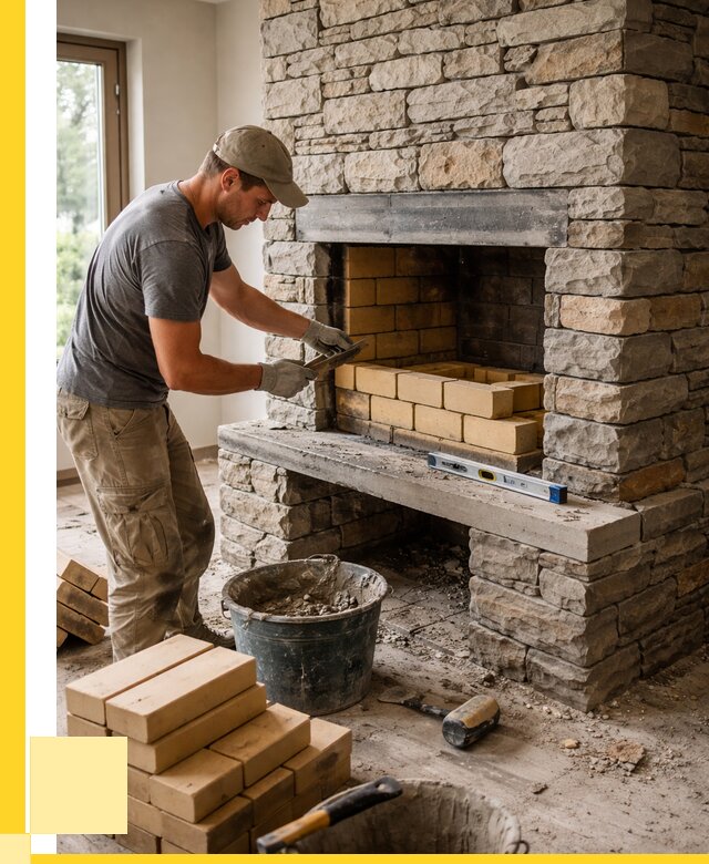 Кладка каминов и камина в Боре от 25975 р. ЭриданБор