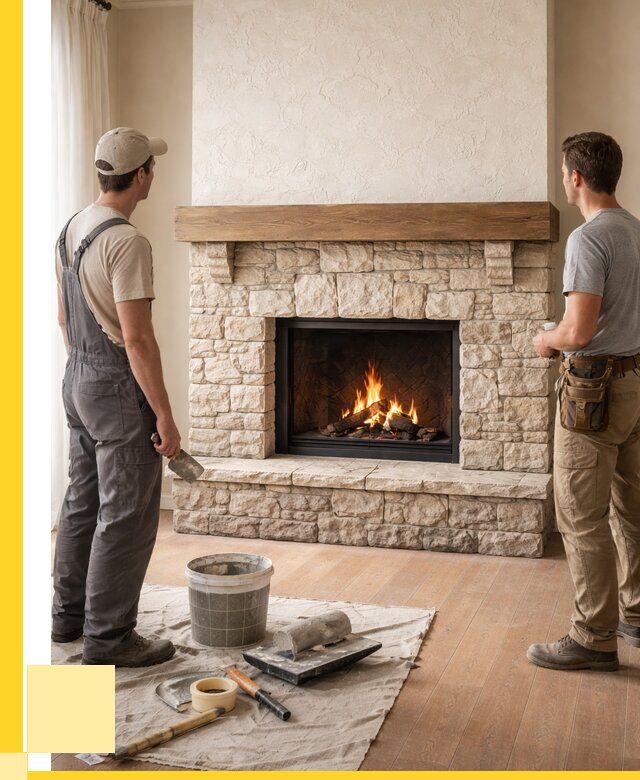 Отделка каминов в Боре от 6754 р. под ключ | ЭриданБор