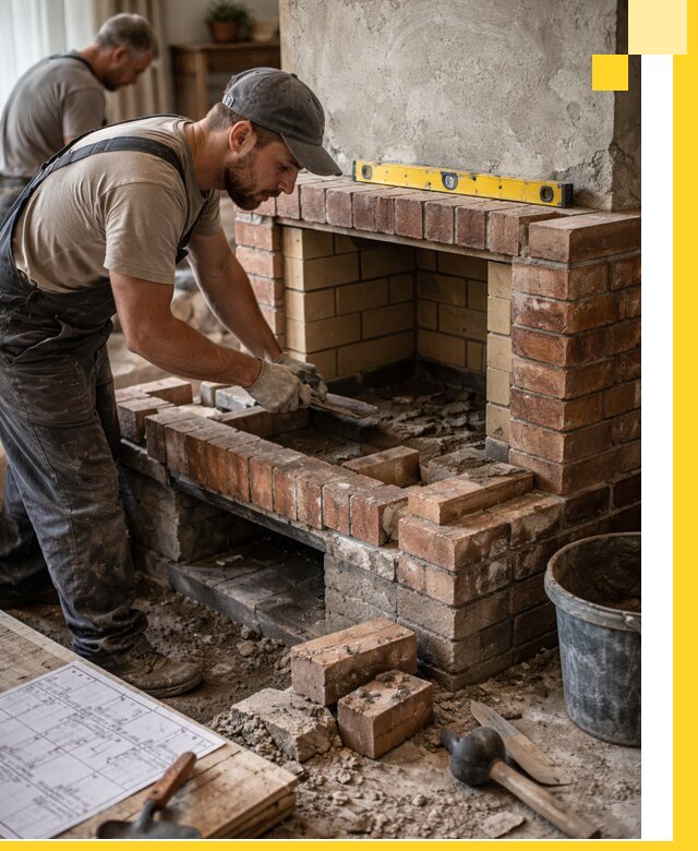 Изготовление и установка каминопечей под ключ в Боре