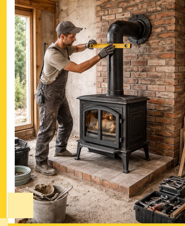 Монтаж печей установка банной печи в Боре от 15585 р. | ЭриданБор