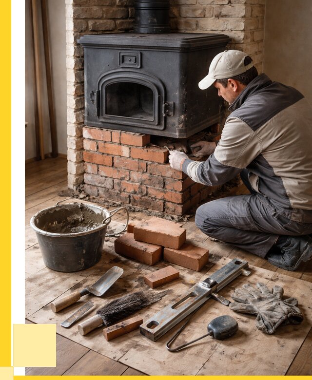Ремонт печей в Боре от 12468 р., услуги печника ЭриданБор
