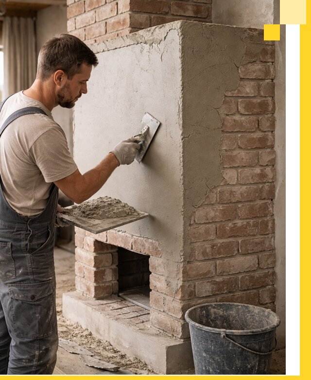 Отделка печей и облицовка каминов в Боре под ключ