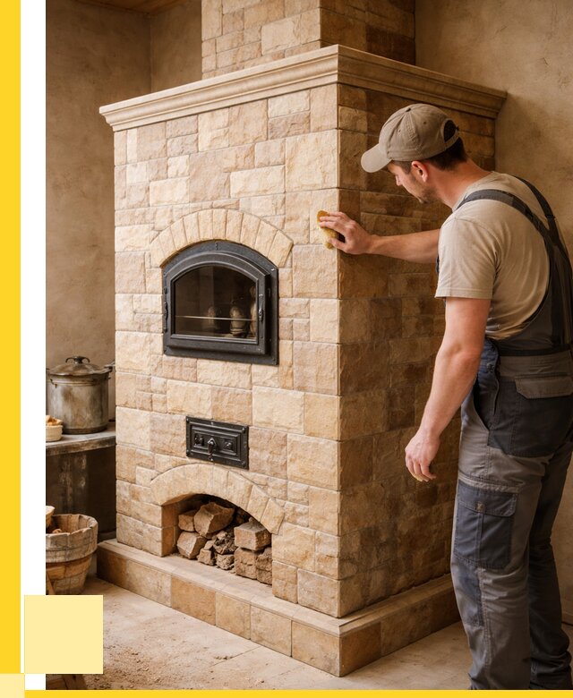 Облицовка печей в Боре от 4676 р. под ключ | ЭриданБор