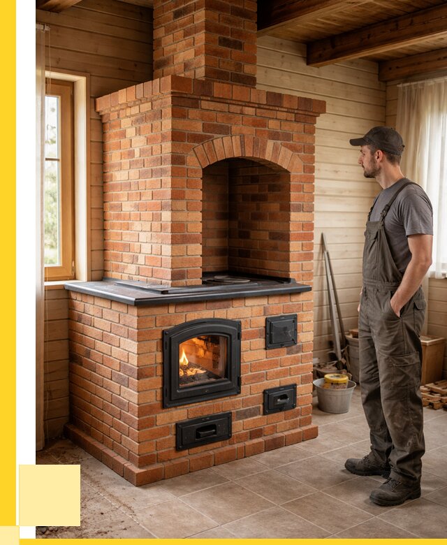 Кирпичные печи в Боре: купить от 155850 р. | ЭриданБор