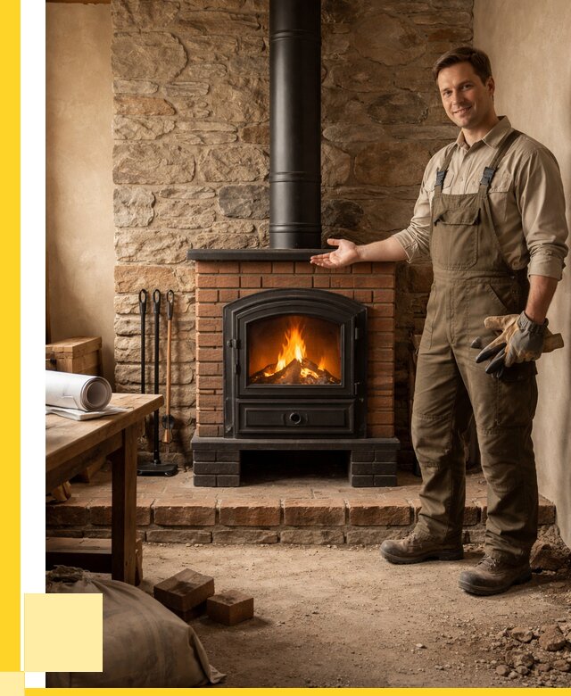 Печи отопительные из кирпича в Боре от 83120 р., ЭриданБор