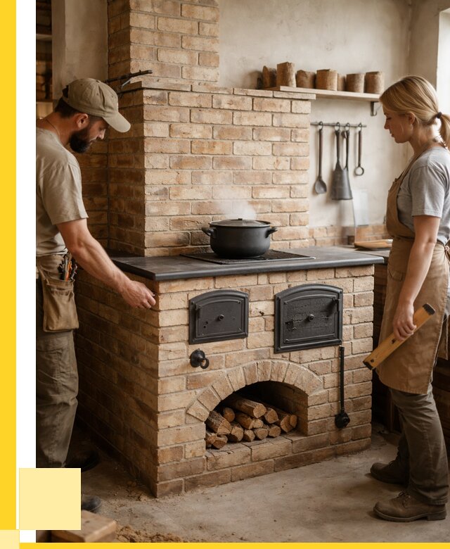 Варочно отопительные печи в Боре от 93510 р. | ЭриданБор