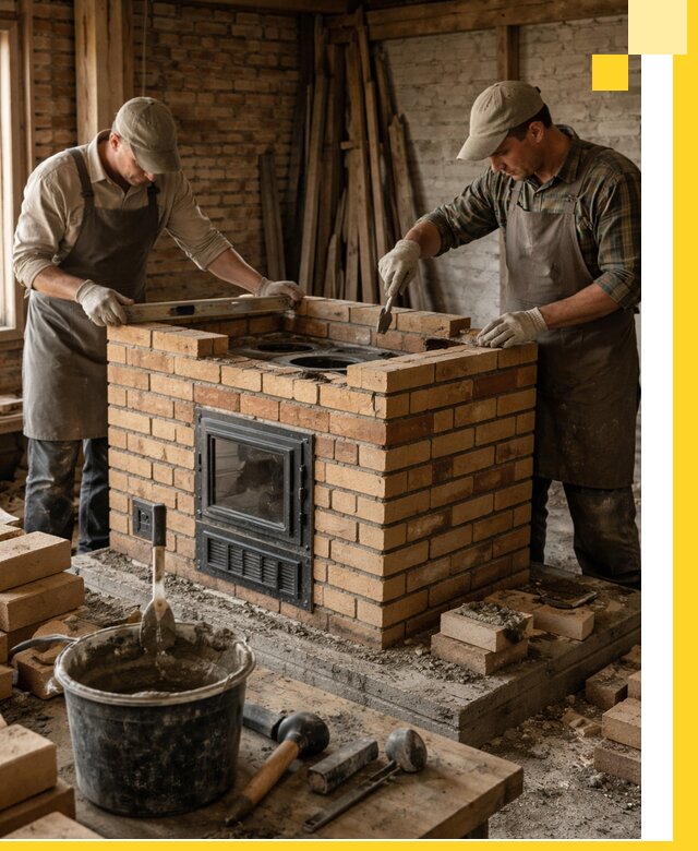 Изготовление и установка варочных печей под ключ в Боре