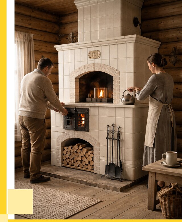 Русские печи в Боре: установка от 155850 р. ЭриданБор