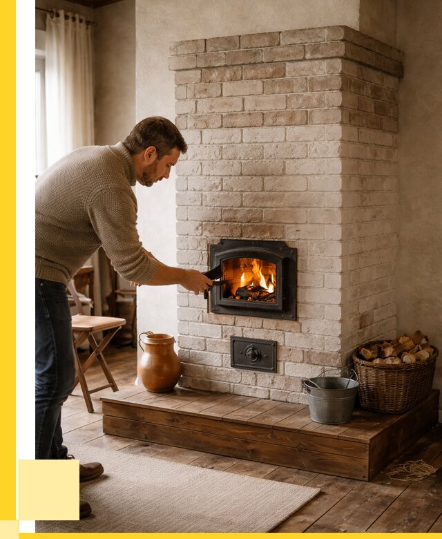 Печь голландка из кирпича в Боре от 88315 р. | ЭриданБор