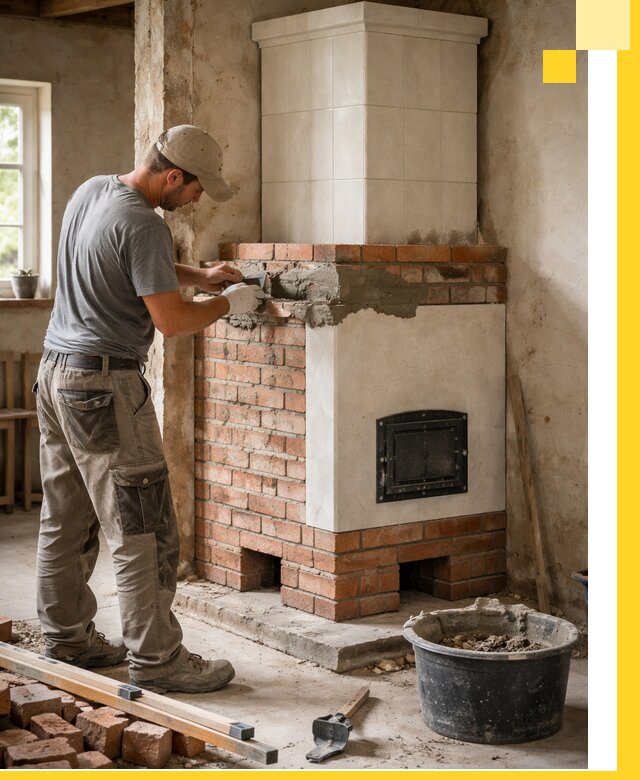 Изготовление и установка печей-голландок под ключ в Боре