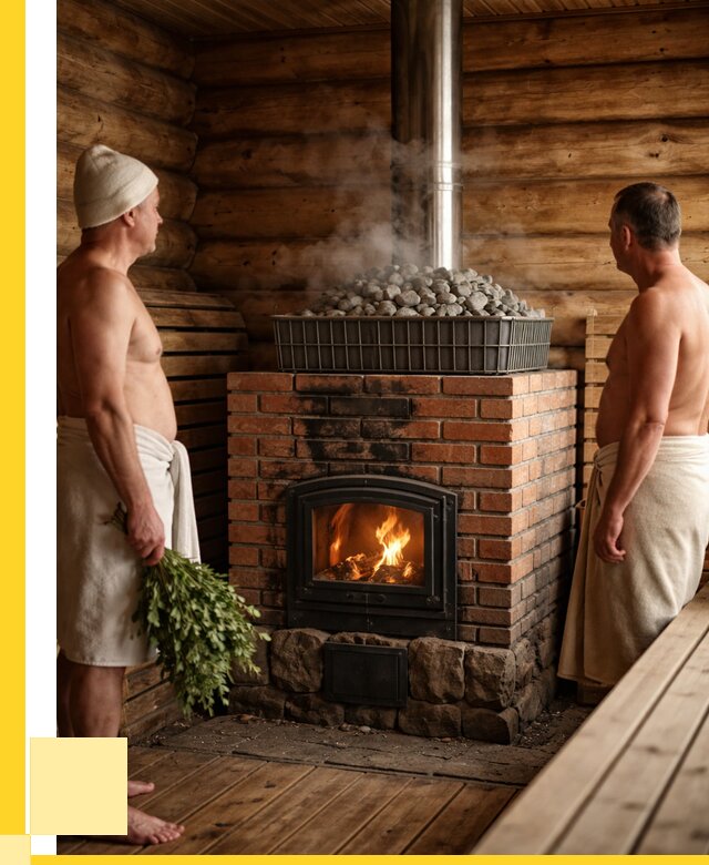 Печи для парной в Боре под ключ от 67535 р. - ЭриданБор