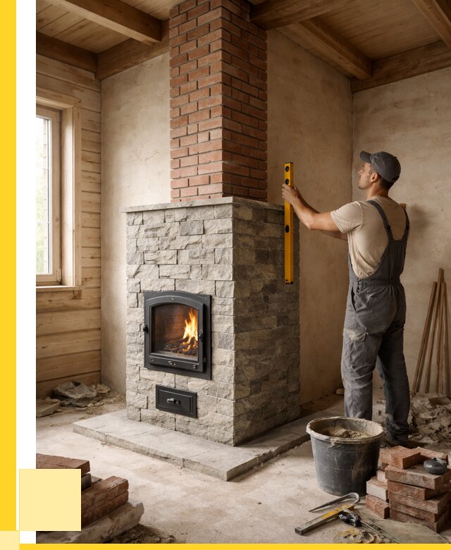 Печи и дымоходы под ключ в Боре от 46755 р., ЭриданБор