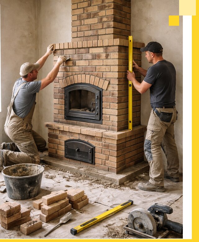 Продажа и установка печей и каминов для дома под ключ в Боре