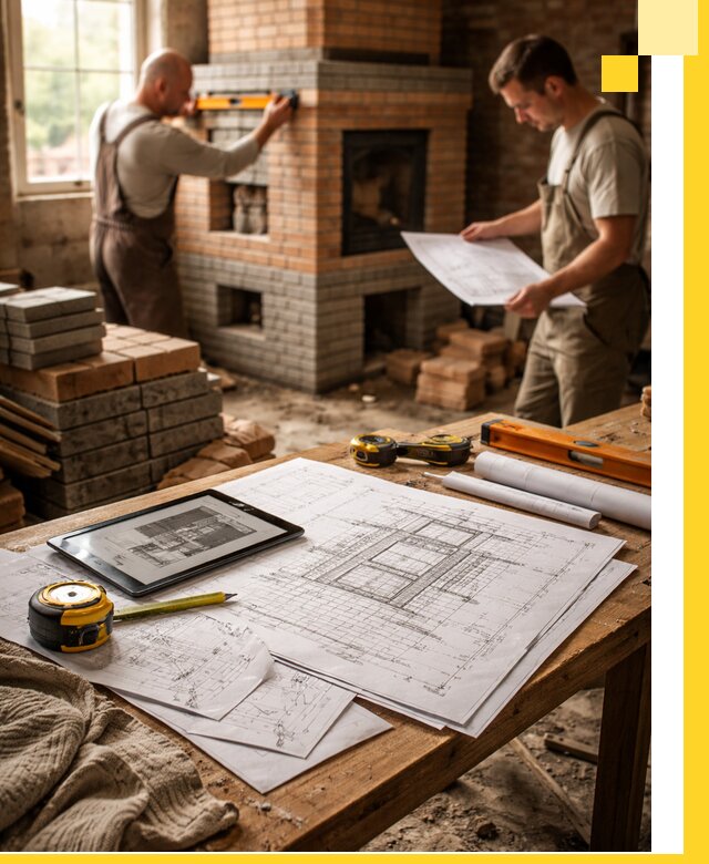 Проекты печей и каминов с индивидуальным дизайном в Боре