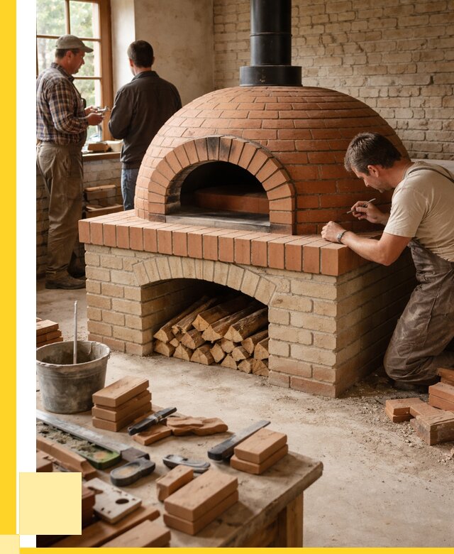 Помпейская печь дровяная для пиццы в Боре | ЭриданБор от 207800 р.