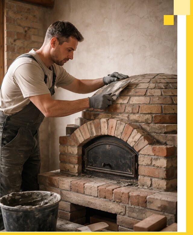 Изготовление и монтаж помпейских печей на заказ в Боре