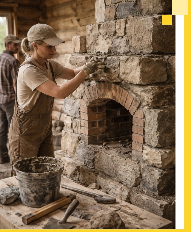 Каменные печи на заказ и монтаж в Боре, долговечные решения