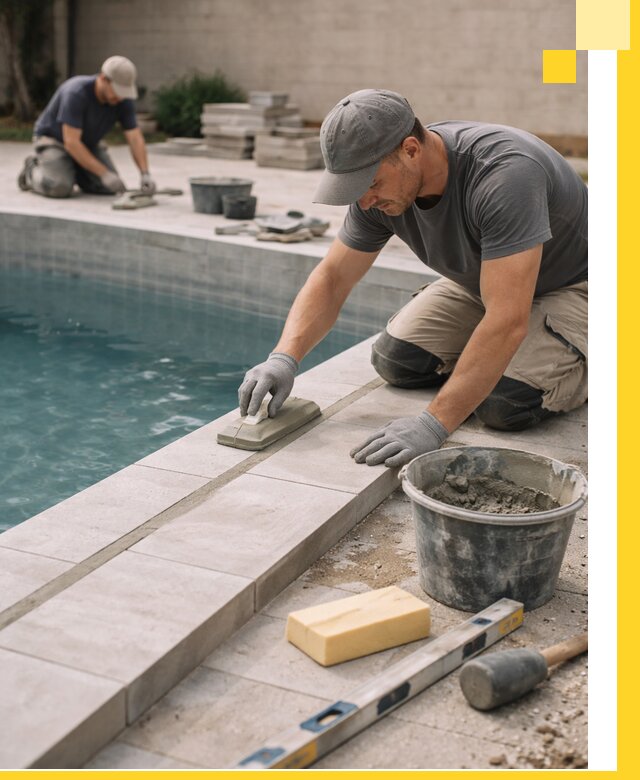 Отделка бассейнов в Боре: декоративная отделка и гидроизоляция