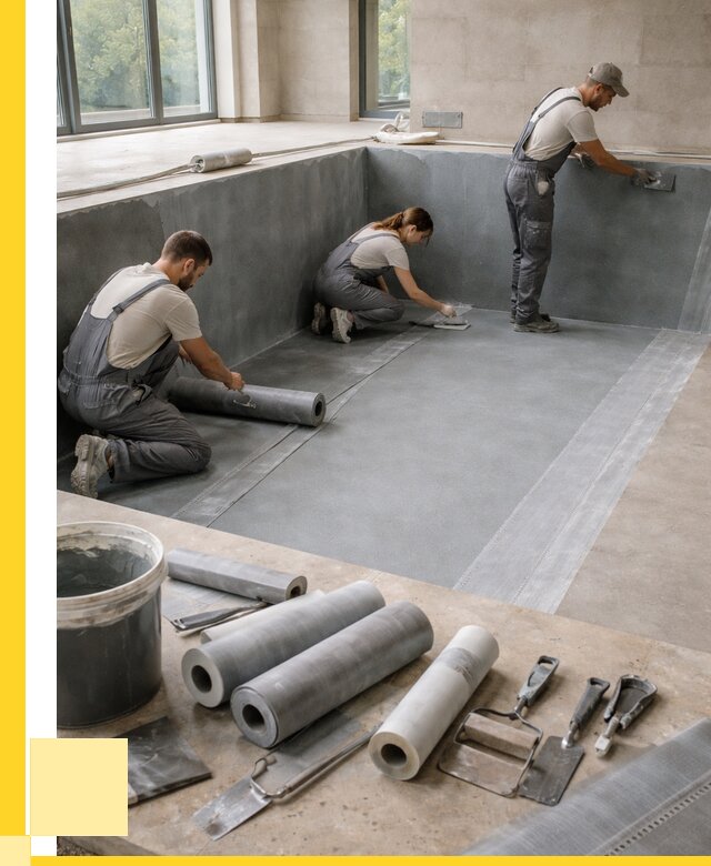 Гидроизоляция бассейнов в Боре от 2078 р., ЭриданБор