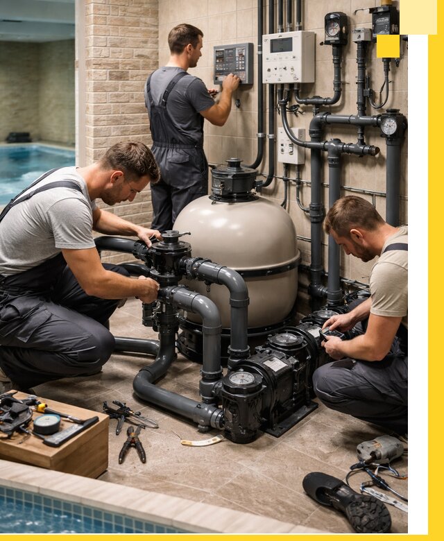 Комплексное оборудование для бассейнов под ключ в Боре