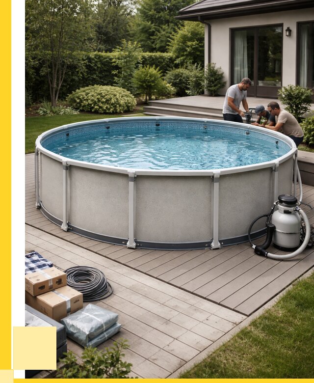 Купить каркасные бассейны в Боре от 46755 р. | ЭриданБор