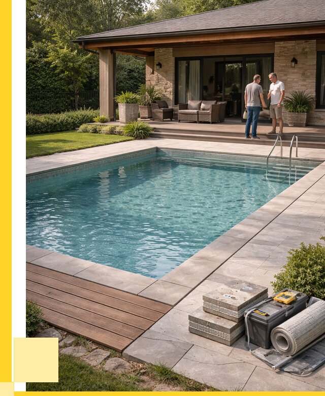 Стационарные бассейны под ключ в Боре от 883150 р. | ЭриданБор