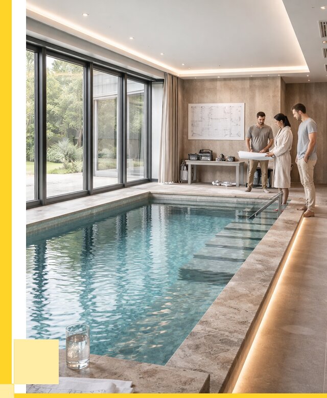 Закрытые бассейны под ключ в Боре от 2597500 р. | ЭриданБор