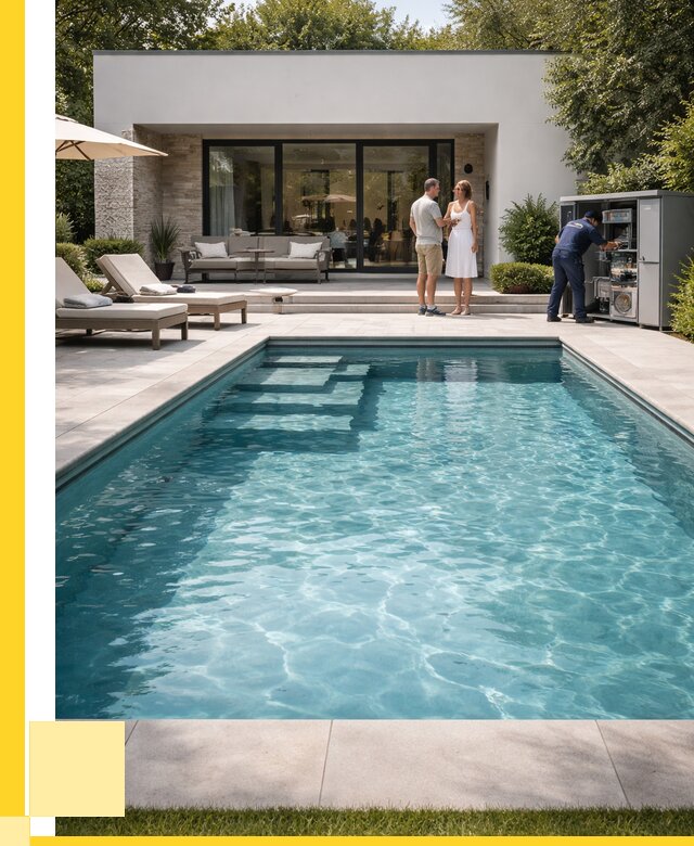 Бассейн в доме в Боре под ключ от 1246800 р. | ЭриданБор