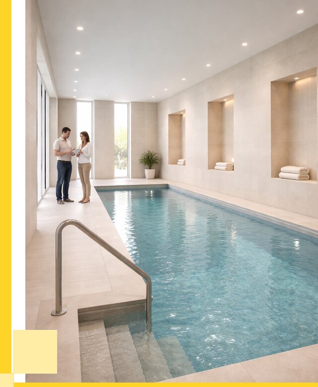 Бассейны в помещении под ключ в Боре от 1558500 р. | ЭриданБор