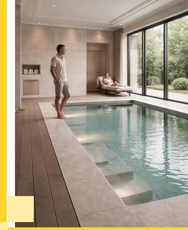 Бассейны в коттедже под ключ в Боре от 1246800 р. | ЭриданБор