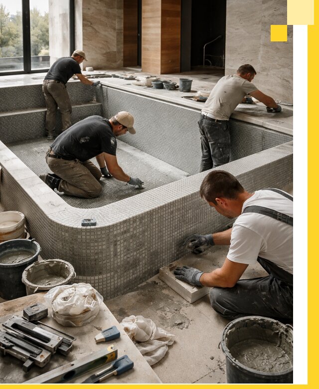 Строительство и установка СПА бассейнов под ключ в Боре