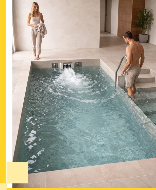 Бассейн с противотоком в Боре от 259750 р. | ЭриданБор