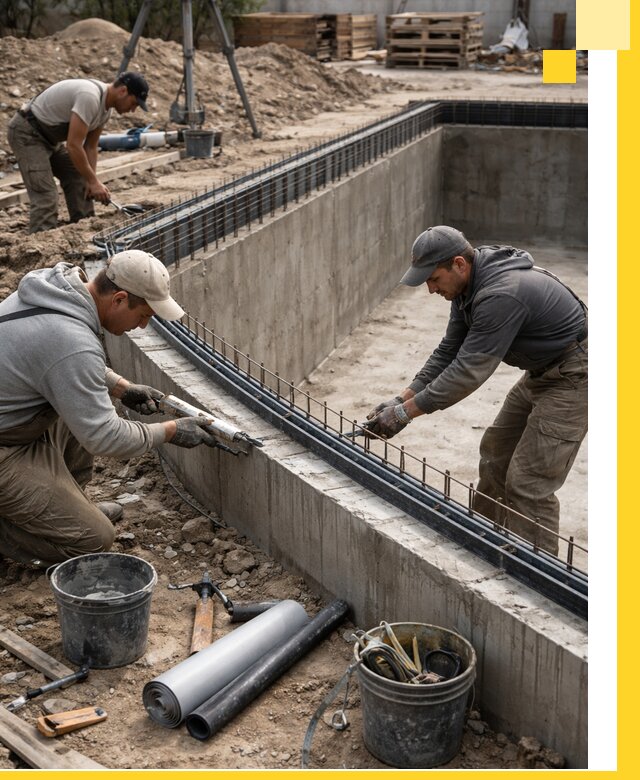 Качественный монтаж чаши бассейна в Боре под ключ с гарантией