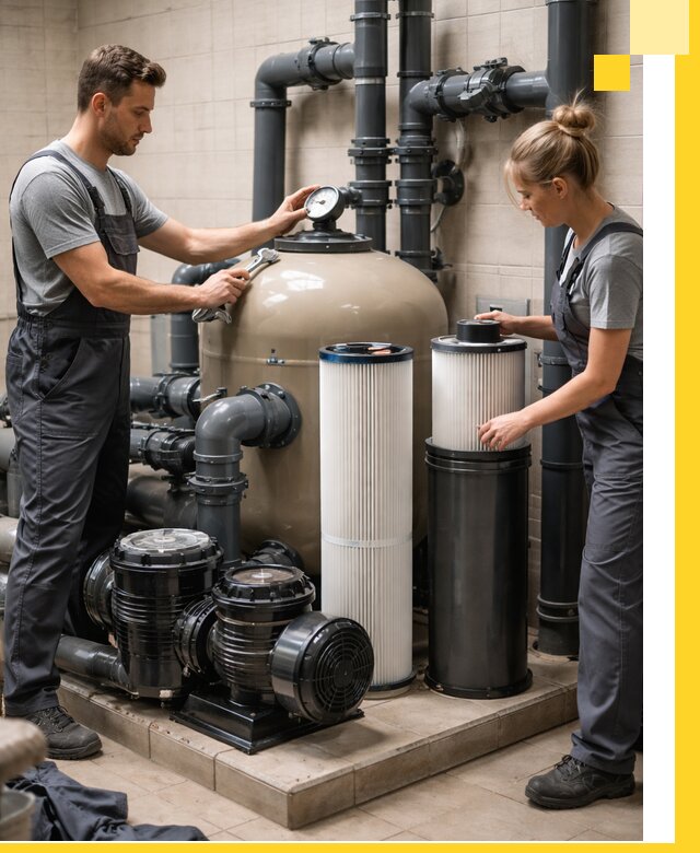 Фильтры и системы фильтрации для бассейнов в Боре