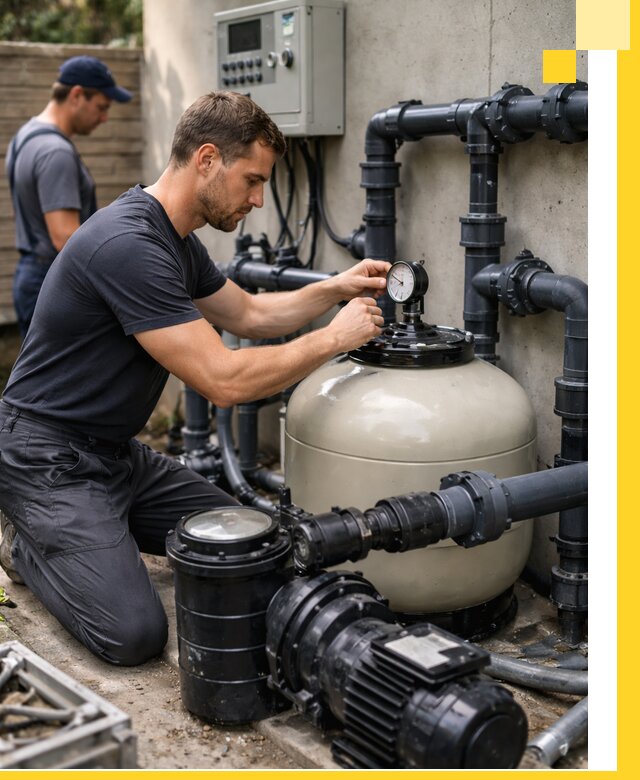 Поставка и монтаж фильтровального оборудования для бассейнов в Боре