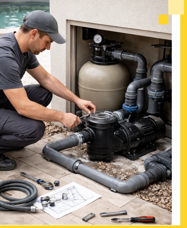 Поставка, монтаж и сервис насосов для бассейнов в Боре