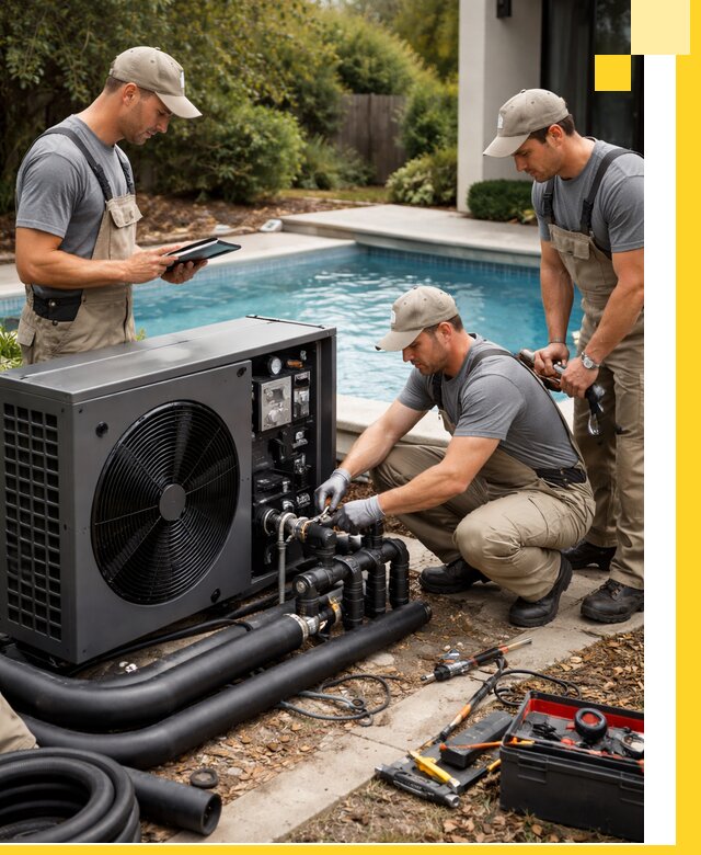 Проектирование и установка тепловых насосов для бассейнов в Боре