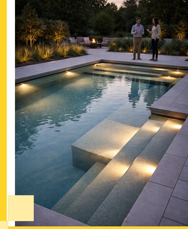 Освещение бассейнов в Боре под ключ от 25975 р. | ЭриданБор