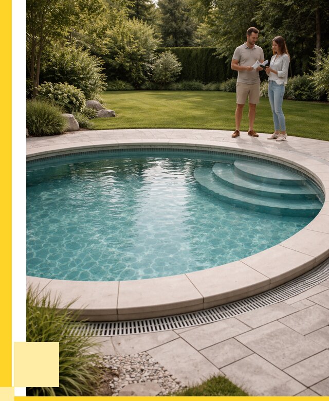 Круглые каркасные бассейны купить в Боре от 259750 р. | ЭриданБор