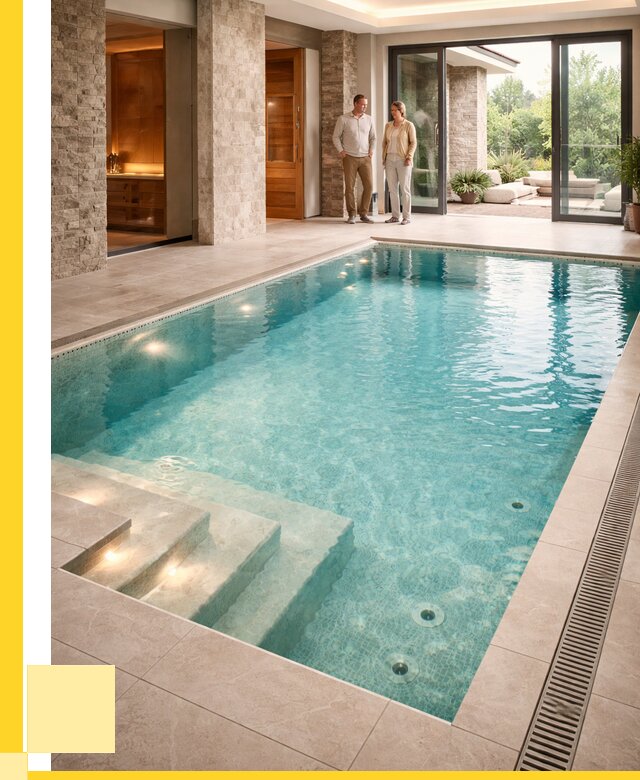 Бассейн во дворе в Боре: проект, отделка от 1246800 р. | ЭриданБор