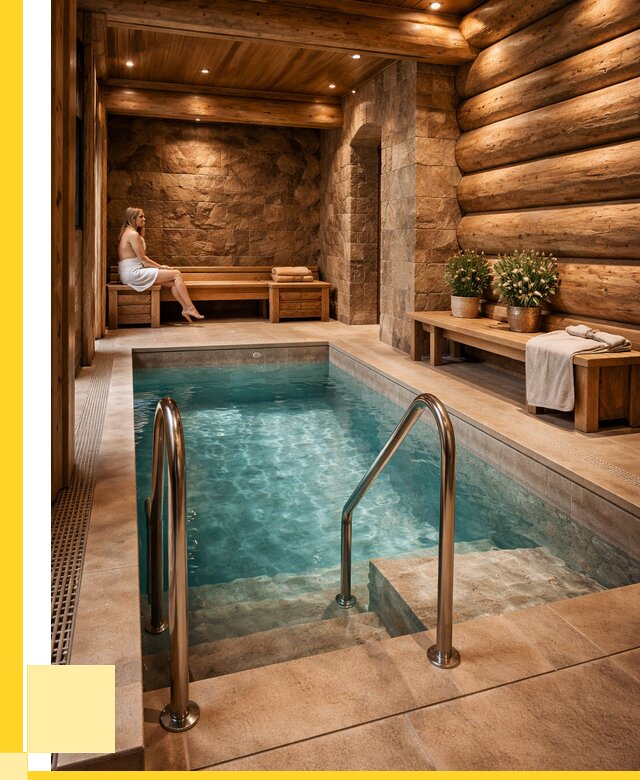 Аренда бани с бассейном в Боре от 1558500 р. | ЭриданБор