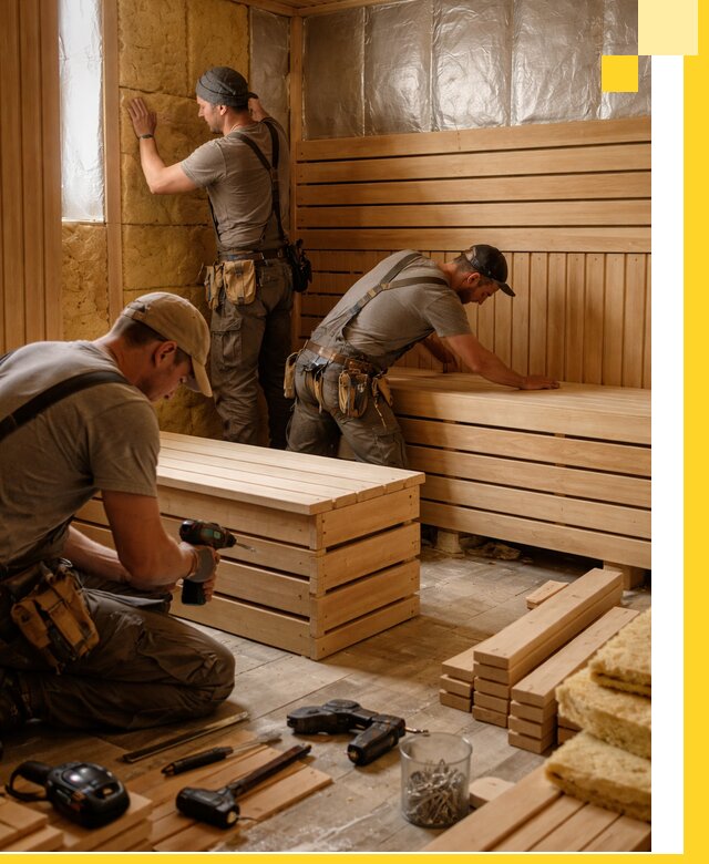 Профессиональное строительство саун под ключ в Боре